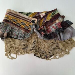 Patchwork Women's Shorts